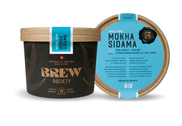 Capsules Nespresso compatible - Mokha Sidama